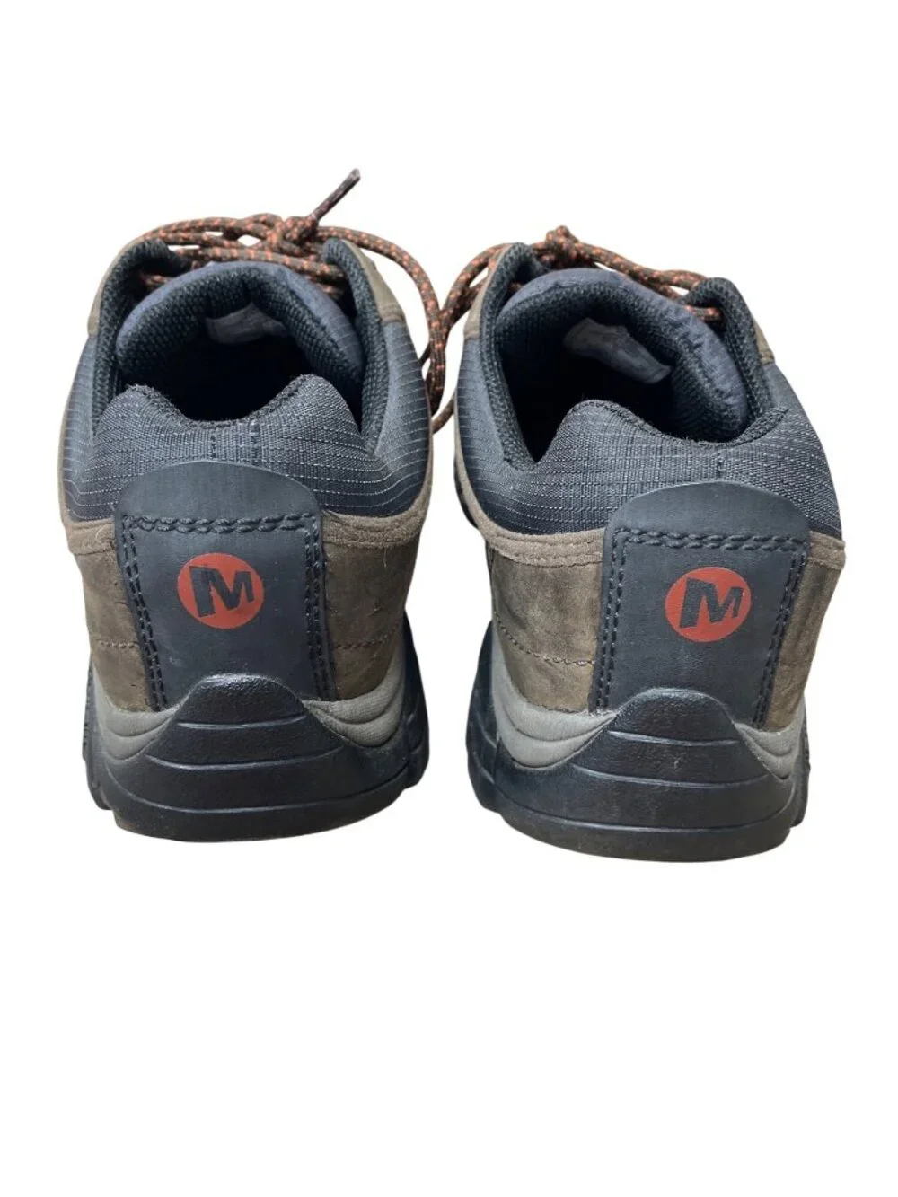 Merrell Vibram dry mens espresso leather casual sneakers shoes sz 14 SKU 10671